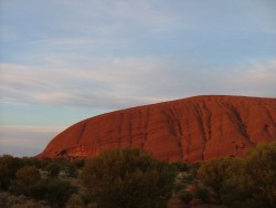 Uluru côté pile