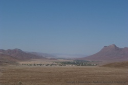 La vallée de la Khumib river est tout simplement grandiose