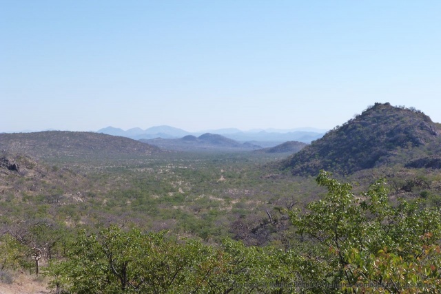 Vue à couper le souffle depuis la passe d'Otjihaa