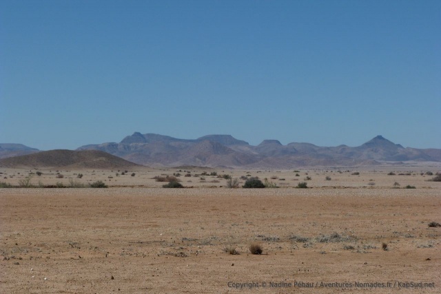 Plus on avance vers l'ouest, plus les paysages deviennent arides