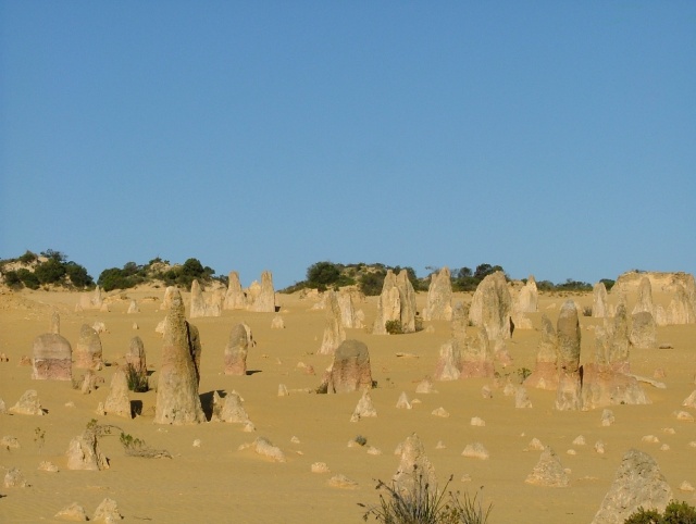 Nuancier de couleurs sur les Pinnacles