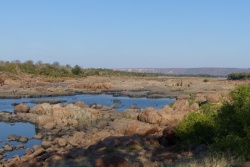 La rivière Runde a un parcours quelque peu chaotique dans le parc