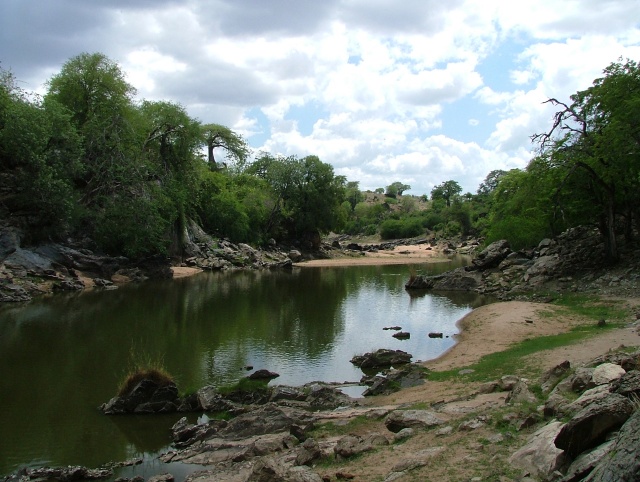 Une jolie gorge découverte de l'autre côté d'Hippo pool