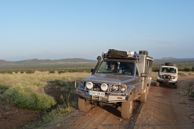 Les Toy en vadrouille dans le parc de tsavo Ouest