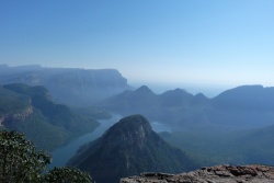 On a de la chance, le Blyde river canyon est dégagé