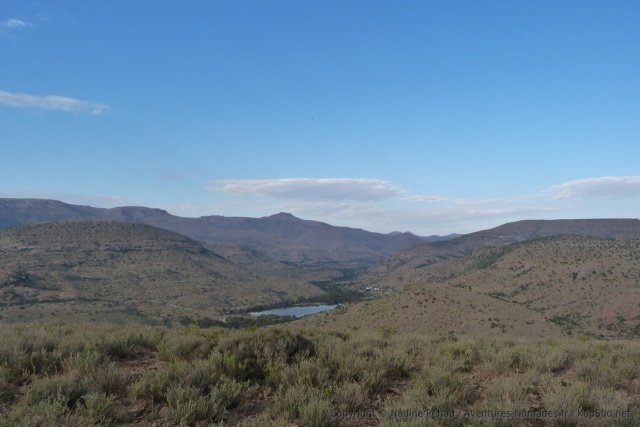 Point de vue du Mountain Zebra NP