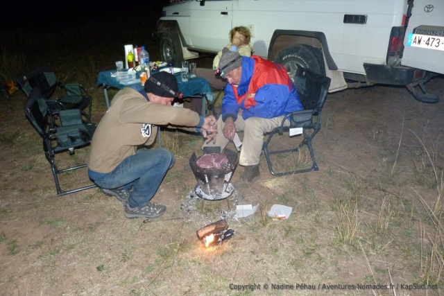 Forcément, à une telle altitude, les bivouacs sont rudes mais on se console facilement