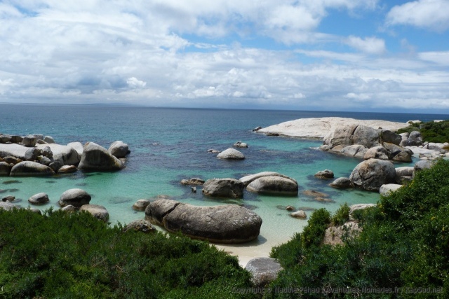 Même si on vient à Boulders pour ses manchots, les superbes plages valent aussi le détour