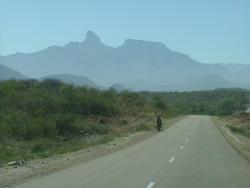 Chaine de montagnes à grimper pour Lubango