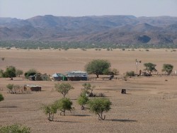 Une ferme isolée du Damaraland