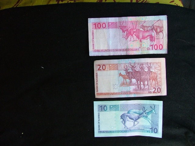 Quelques dollars namibiens