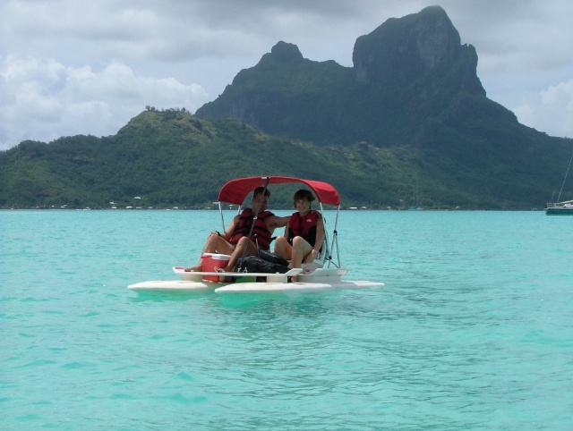 A la conquête des lagons de Bora Bora