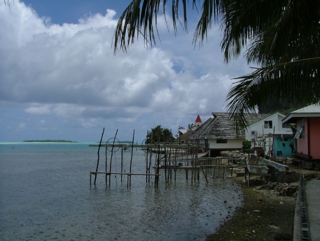 Vaiea, capitale de Maupiti